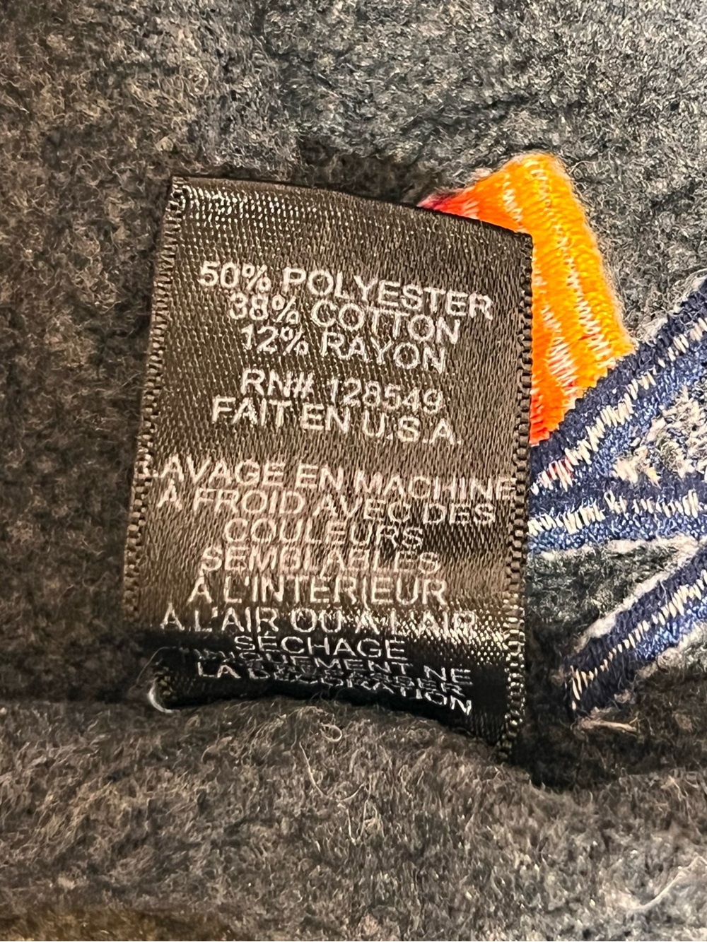 Aviator Nation Sz M Navy Blue Logo Stitch Sweatshirt Relaxed Crewneck - Picture 14 of 14